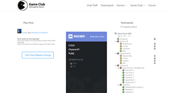 Desktop Screenshot of game-club.ch