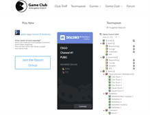 Tablet Screenshot of game-club.ch